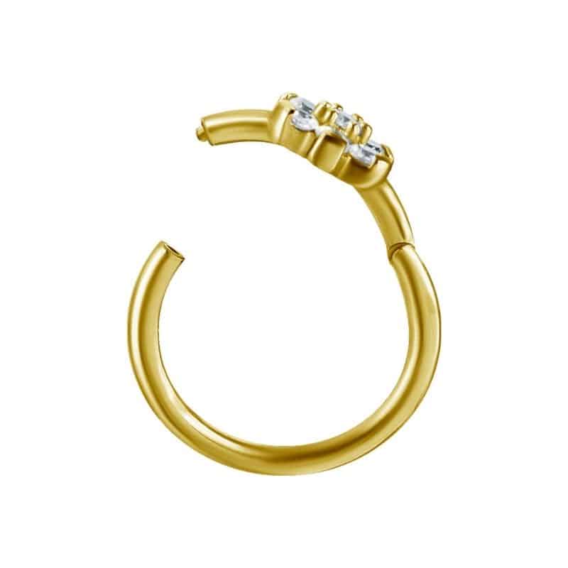 HINGED RING - CUBIC ZIRCONIA – Bild 4