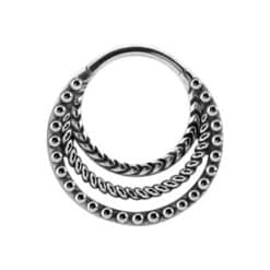 HINGED RING - TRIBAL