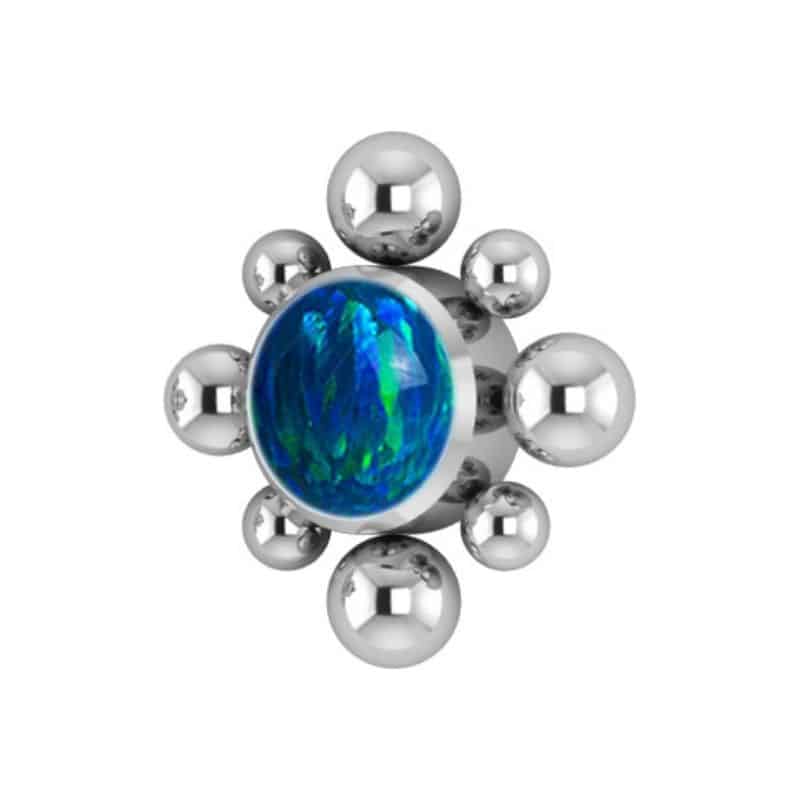 INTERNAL MICRO CLUSTER ATTACHMENT SET WITH LAB CREATED OPALS – Bild 6