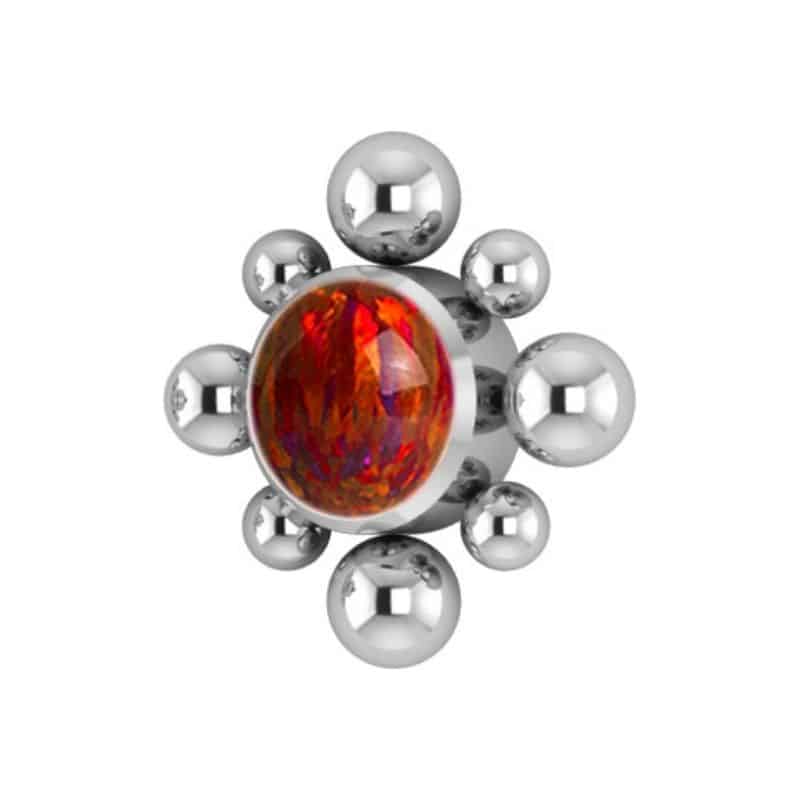 INTERNAL MICRO CLUSTER ATTACHMENT SET WITH LAB CREATED OPALS – Bild 3