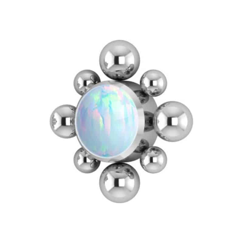 INTERNAL MICRO CLUSTER ATTACHMENT SET WITH LAB CREATED OPALS – Bild 2