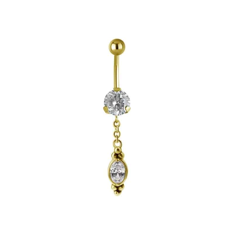 BANANA W. CUBIC SET LONGBAR DANGLE
