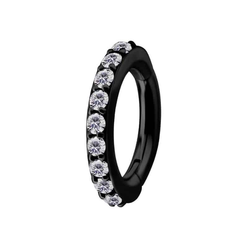 OVAL BELLY CLICKER SET W. PREMIUM ZIRCONIA – Bild 6