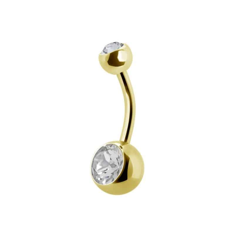 DOUBLE JEWELLED BABY BANANAS (04x06mm BIG STONE)