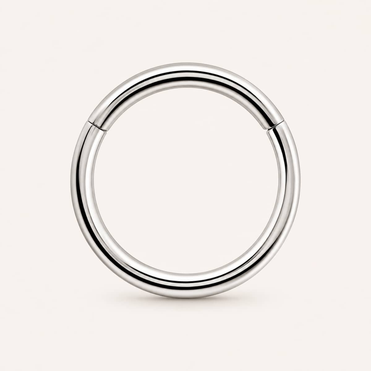 18K REAL GOLD HINGED SEGMENT PLAIN RING (1.0MM)