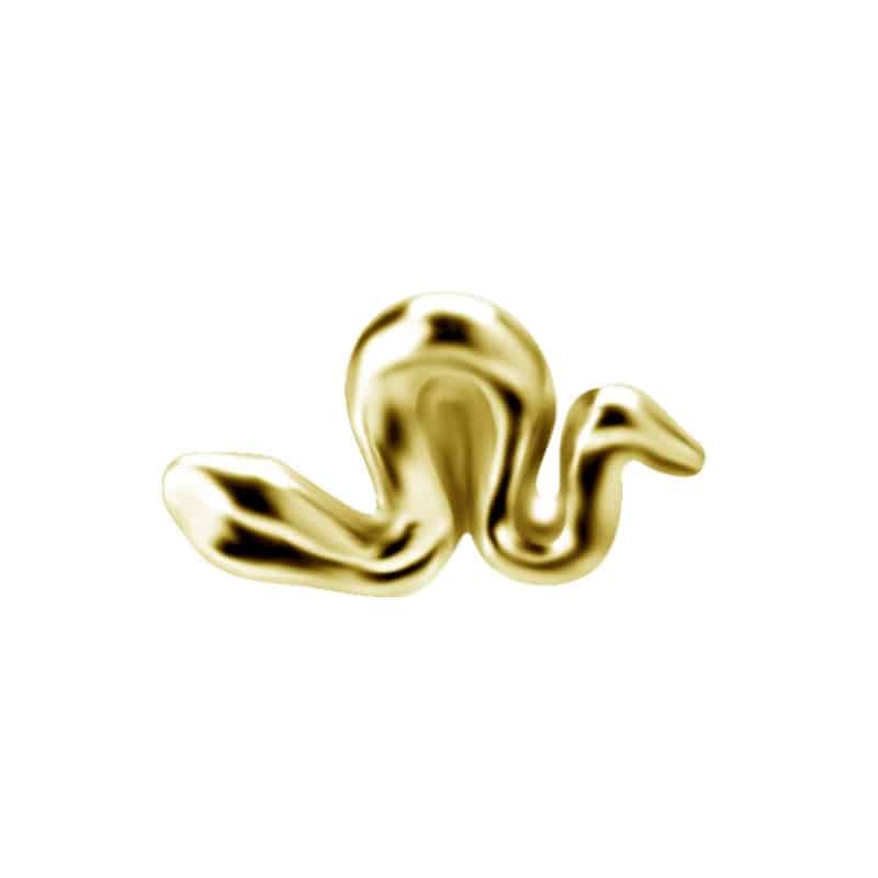 18K REAL GOLD SNAKE INTERNAL ATTACHMENT – Bild 3