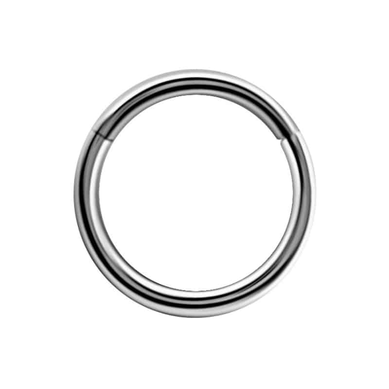 18K REAL GOLD HINGED SEGMENT PLAIN RING (1.0MM) – Bild 2